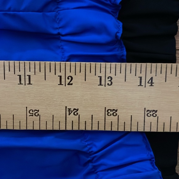 Columbia Sportswear Size Large Men’s Training Pant Full Leg Zip Blue Black Nylon - Picture 8 of 15